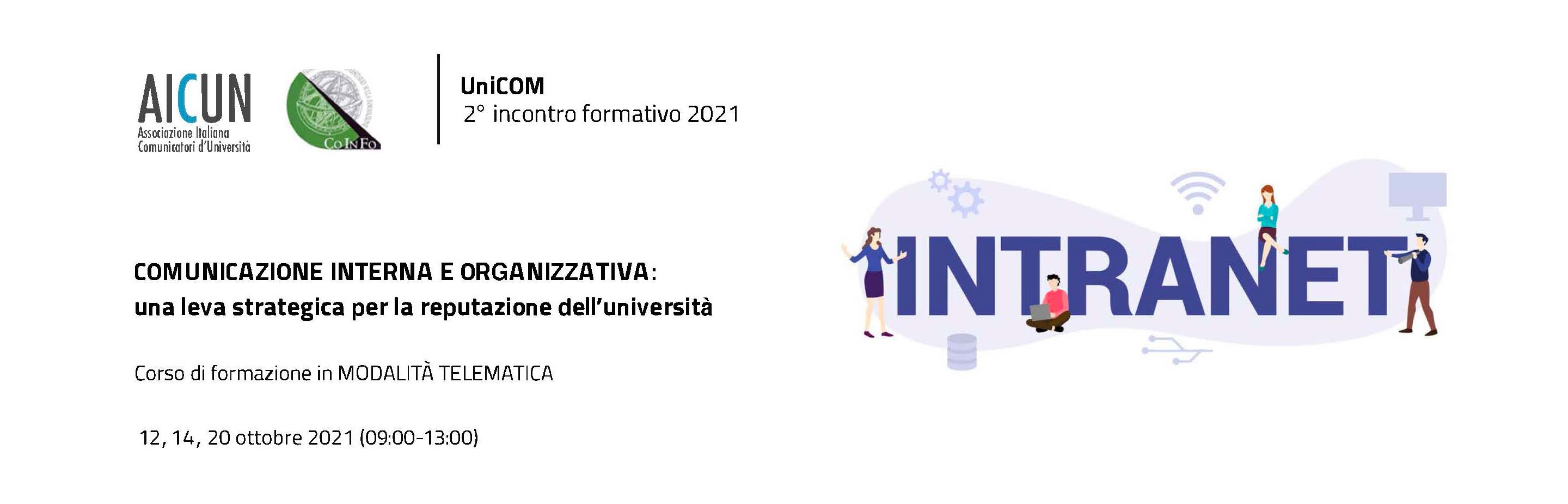 corso formazione UniCOM Comunicazione interna e organizzativa